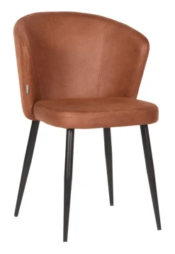 LABEL51 Eetkamerstoel Wave Microfiber, kleur* Eetkamerstoelen Met Leer Of Kunstleer|Eetkamerstoelen Zonder Armleuning