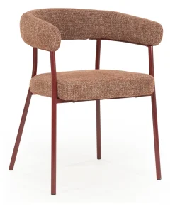 By-Boo Eetkamerstoel Yovi* Beige Eetkamerstoelen|Eetkamerstoelen Met Armleuning