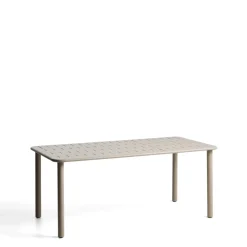 Kave Home Eettafel Brai Staal, 180 x 90cm, kleur* Eettafels Voor In Je Tuin