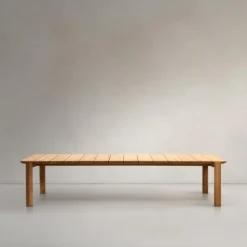 Kave Home Eettafel Icaro hout* Eettafels Voor In Je Tuin|Rechte Eettafel