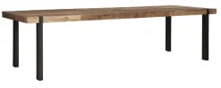 DTP Home Eettafel Beam Teakhout* Rechte Eettafel