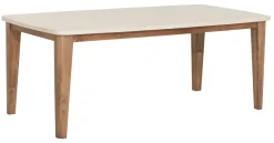 DTP Home Eettafel Bliss Mortex Teakhout* Rechte Eettafel