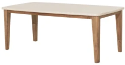 DTP Home Eettafel Bliss Mortex Teakhout* Rechte Eettafel