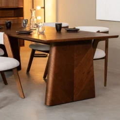 LABEL51 Eettafel Jule Eiken* Rechte Eettafel