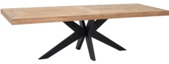 DTP Home Eettafel Lincoln Teakhout* Rechte Eettafel