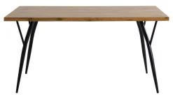 Artistiq Living Eettafel Orrin Eikenlook, 150 x 90cm* Rechte Eettafel
