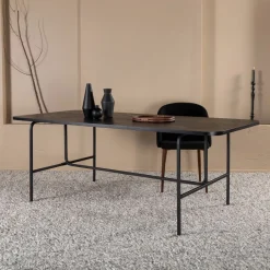 Nohr Eettafel Tramel MDF, 200 x 90cm* Rechte Eettafel