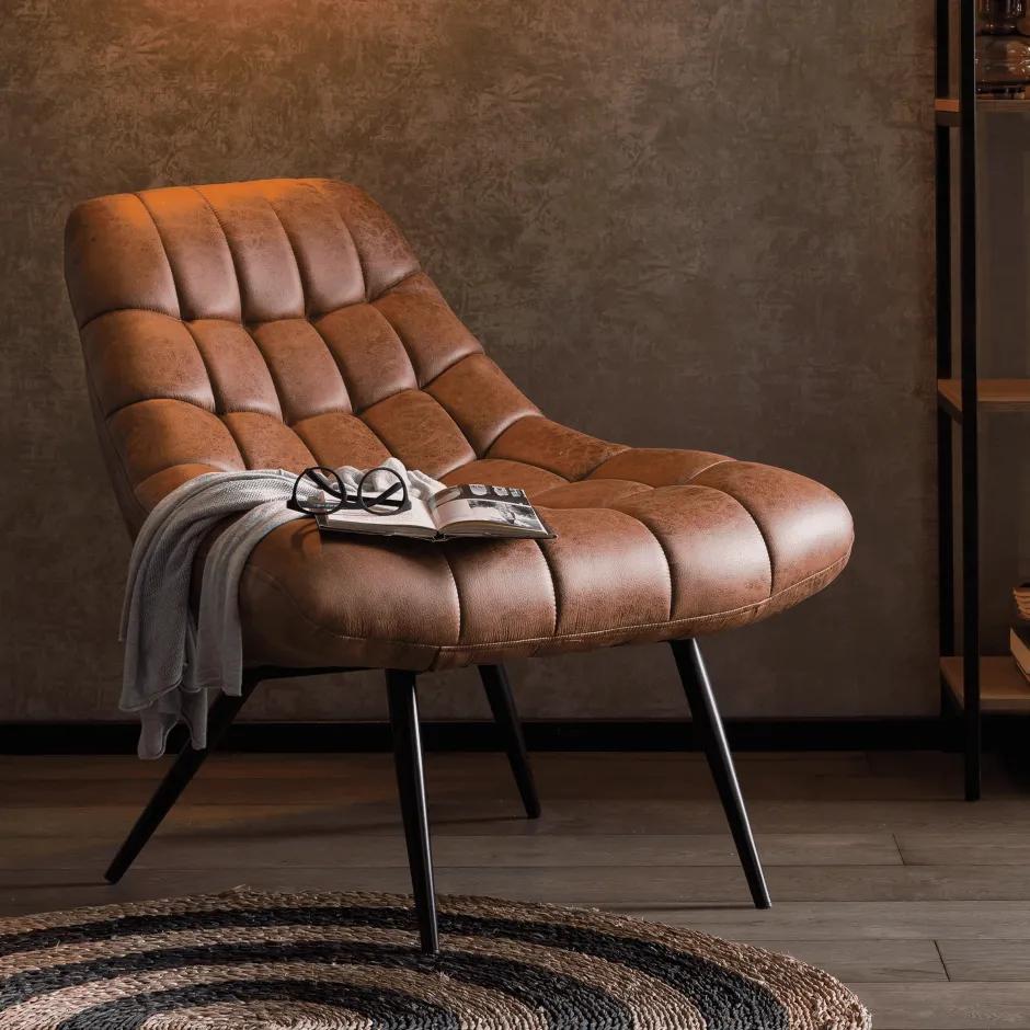 Artistiq Living Fauteuil Aris PU* Fauteuil Leer / Kunstleer