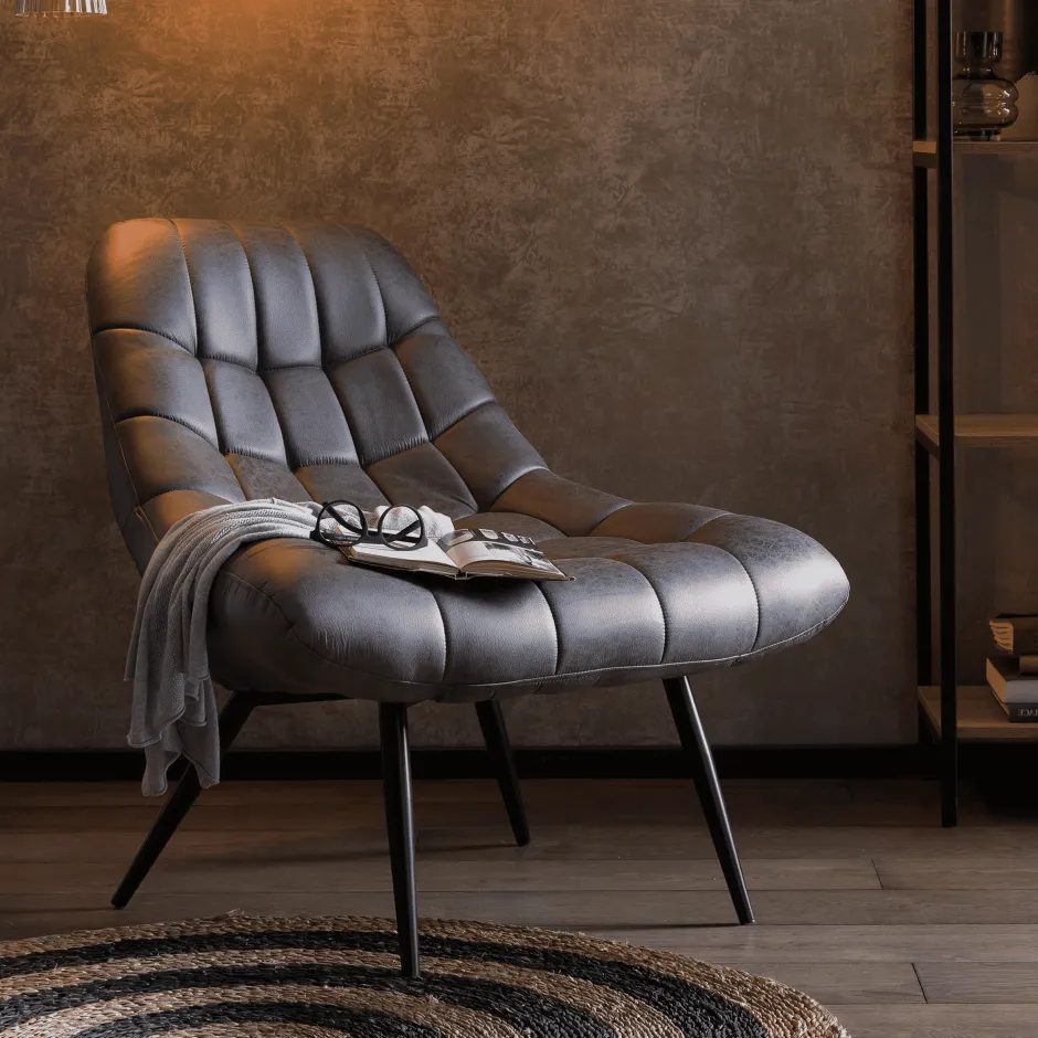 Artistiq Living Fauteuil Aris PU* Fauteuil Leer / Kunstleer