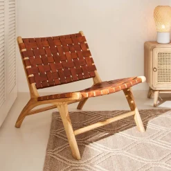 Kave Home Fauteuil Calixta* Fauteuil Leer / Kunstleer