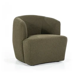 Eleonora Fauteuil Charlotte Bouclé* Fauteuil Stof / Textiel|Fauteuil Bouclé / Teddy
