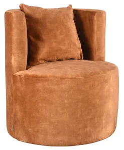 LABEL51 Fauteuil Evy 65cm, Velvet* Fauteuil Stof / Textiel