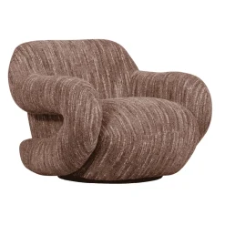 WOOOD Fauteuil Folke Chenille* Fauteuil Stof / Textiel