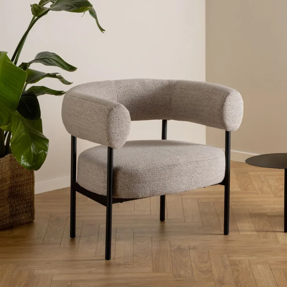 Bendt Fauteuil Jhamal kleur* Fauteuil Stof / Textiel