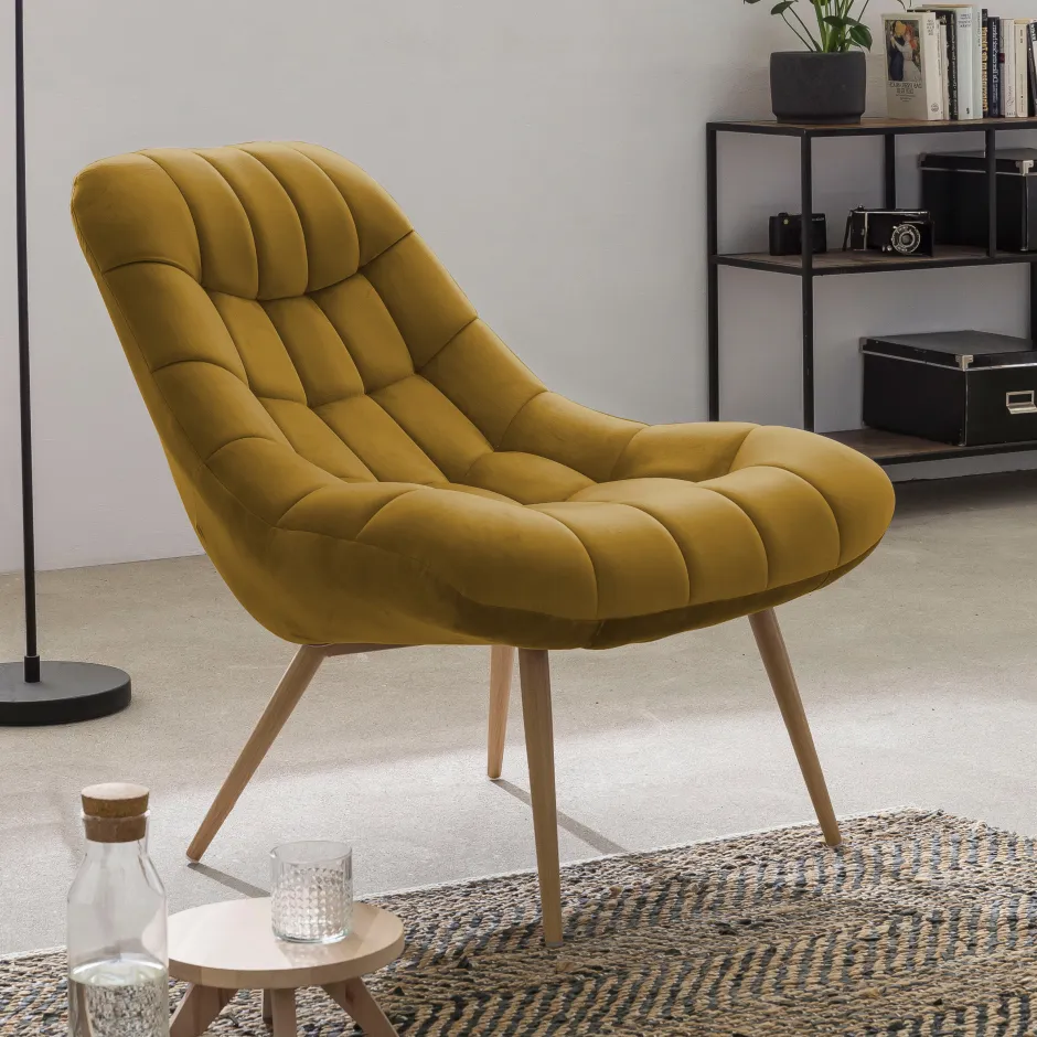 Artistiq Living Fauteuil Jurre Velvet* Fauteuil Stof / Textiel|Fauteuil Velvet / Fluweel
