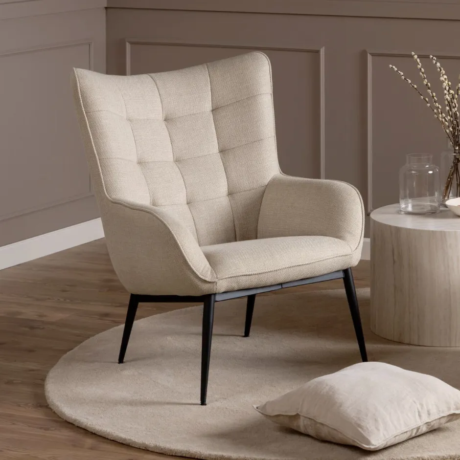Bendt Fauteuil Kittie stof, kleur* Fauteuil Stof / Textiel