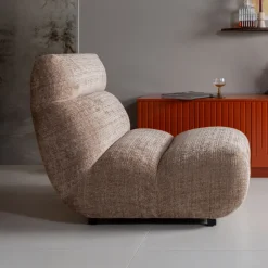 WOOOD Fauteuil Observe Chenille* Fauteuil Stof / Textiel
