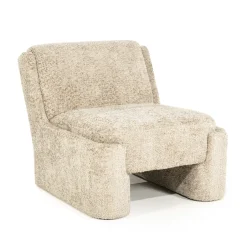 By-Boo Fauteuil Omla Fluffy* Fauteuil Stof / Textiel