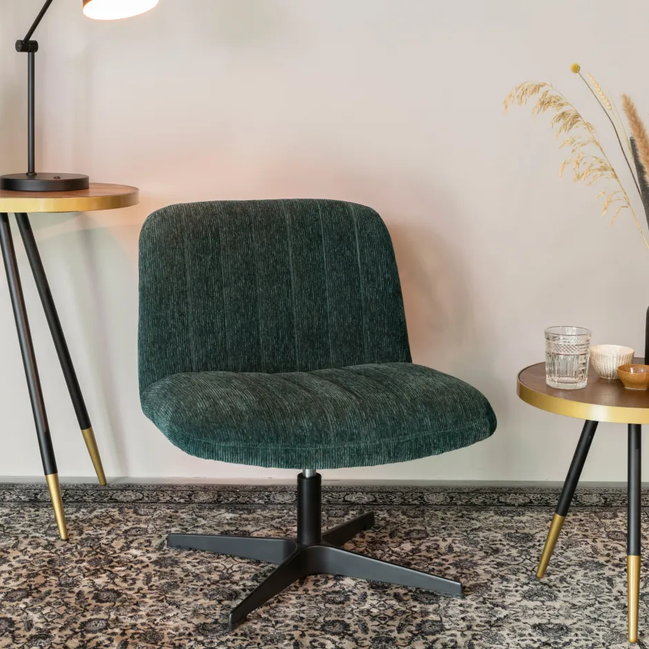 ZILT Fauteuil Quintin Rib* Fauteuil Stof / Textiel