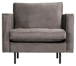 WOOOD Fauteuil Rodeo Velvet* Fauteuil Stof / Textiel|Fauteuil Velvet / Fluweel