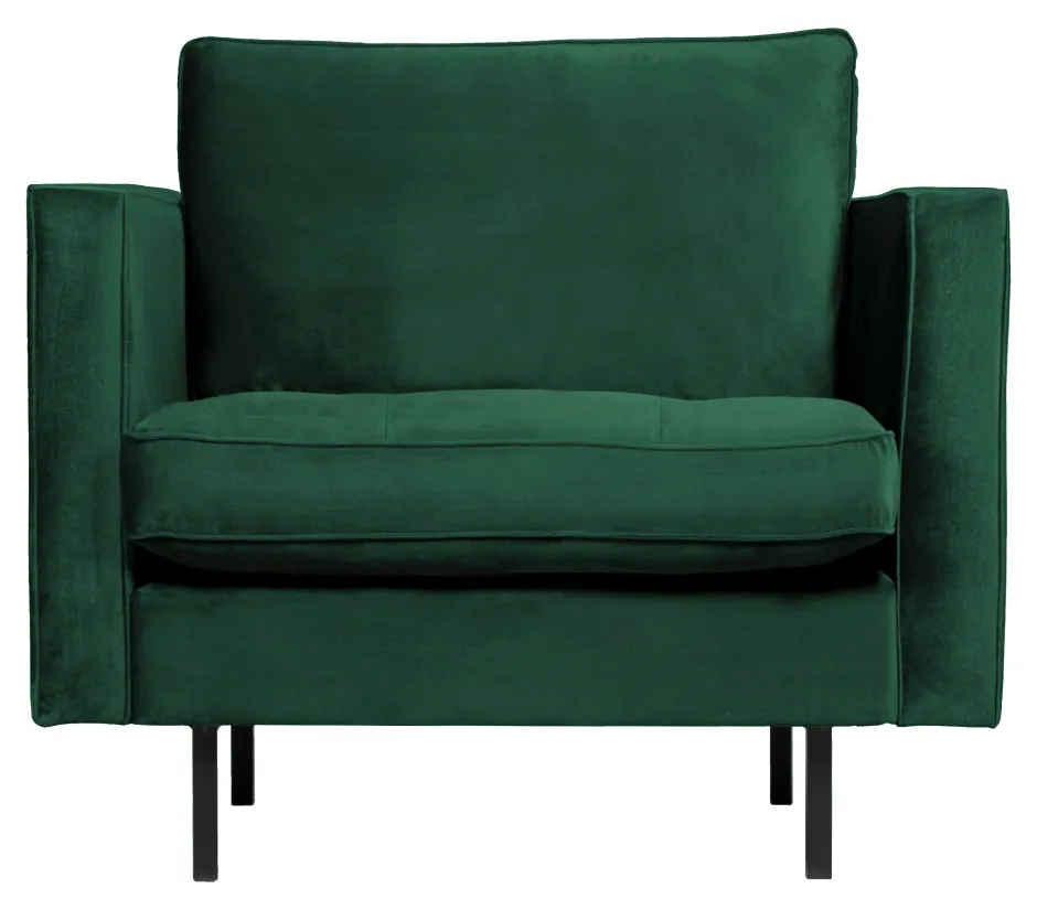 WOOOD Fauteuil Rodeo Velvet* Fauteuil Stof / Textiel|Fauteuil Velvet / Fluweel