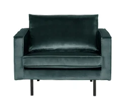 WOOOD Fauteuil Rodeo Velvet* Fauteuil Stof / Textiel|Fauteuil Velvet / Fluweel
