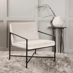 Nohr Fauteuil Sidra Velvet* Fauteuil Stof / Textiel|Fauteuil Velvet / Fluweel