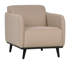 WOOOD Fauteuil Statement Bouclé* Fauteuil Stof / Textiel|Fauteuil Bouclé / Teddy