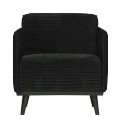 WOOOD Fauteuil Statement Met Armleuning, Rib* Fauteuil Stof / Textiel