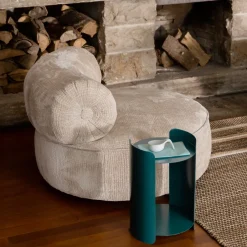 Dutchbone Fauteuil Tilbury Chenille* Fauteuil Stof / Textiel
