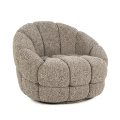 Eleonora Fauteuil Tina Bouclé* Fauteuil Stof / Textiel|Fauteuil Bouclé / Teddy