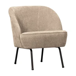 WOOOD Fauteuil Vogue Chenille, kleur* Fauteuil Stof / Textiel