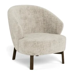 Bendt Fauteuil Zenas Chenille, kleur* Fauteuil Stof / Textiel
