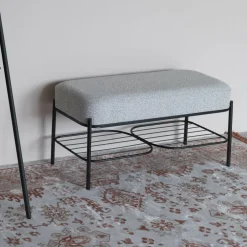 ZILT Halbank Kamron Bouclé, 90cm* Halbanken
