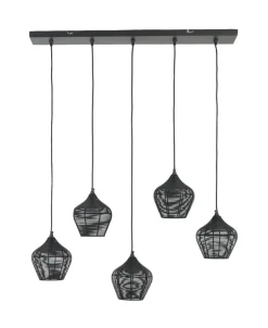 Light & Living Hanglamp Alvaro 5-Lamps* Hanglampen