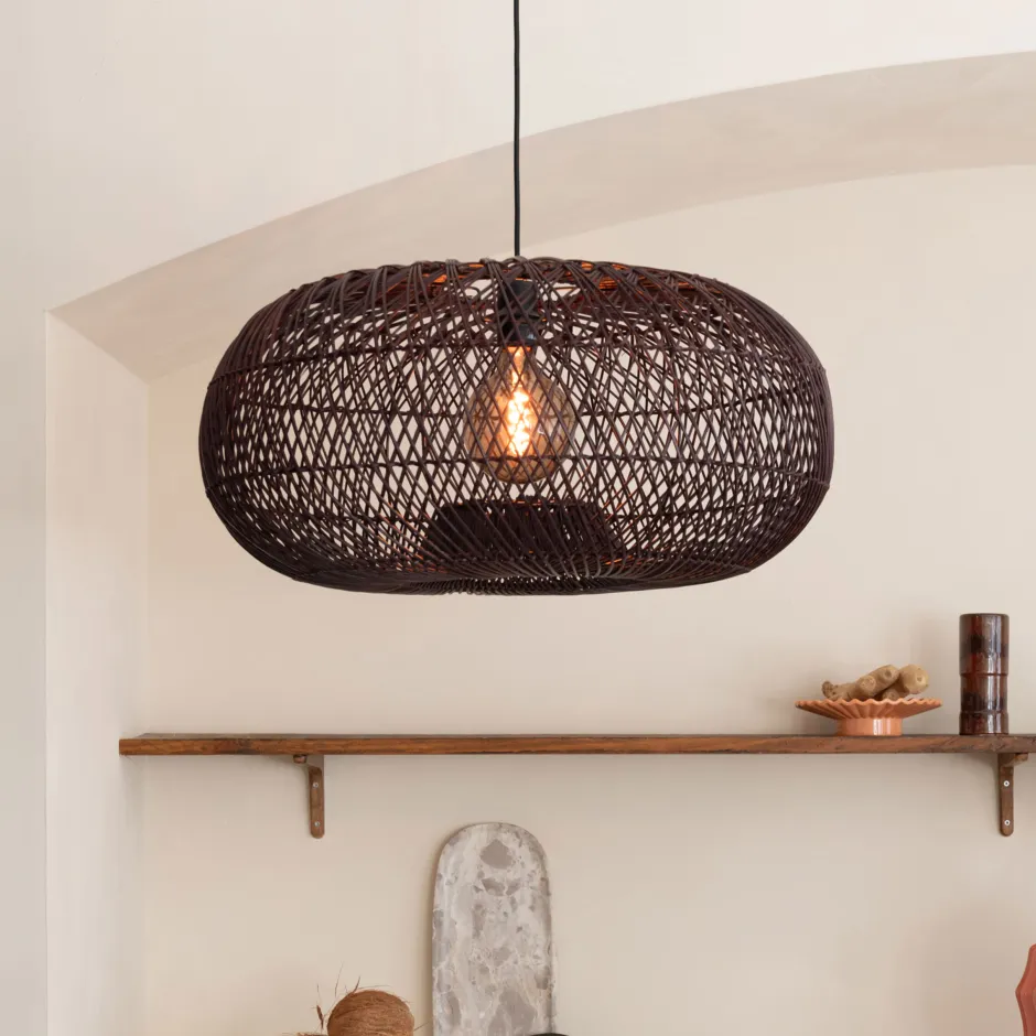 GOOD&MOJO Hanglamp Arizona Bamboe, kleur* Hanglampen