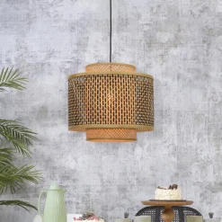 GOOD&MOJO Hanglamp Bhutan Bamboe* Hanglampen