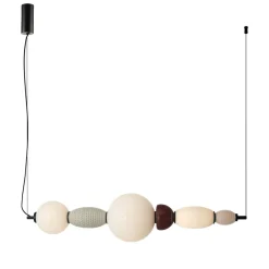 By-Boo Hanglamp Garca Horizontaal, Keramiek en glas* Hanglampen