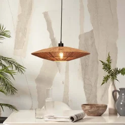 GOOD&MOJO Hanglamp Iguazu Jute, 55cm, kleur* Hanglampen