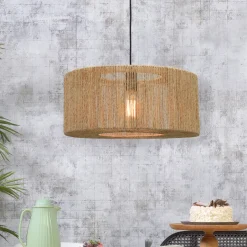 GOOD&MOJO Hanglamp Iguazu Rond, Jute* Hanglampen