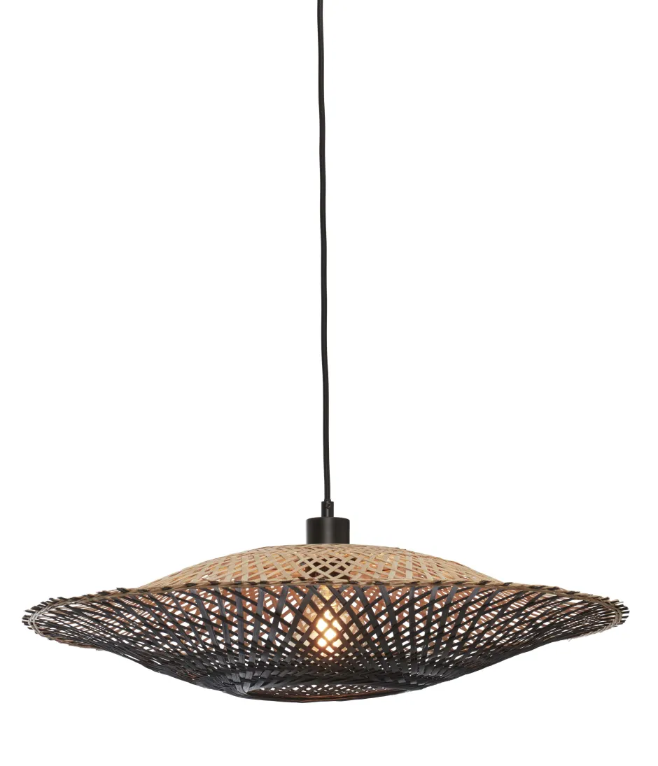 GOOD&MOJO Hanglamp Kalimantan Bamboe, kleur* Hanglampen
