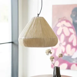 By-Boo Hanglamp Lokta Handgeschept papier, 49cm* Hanglampen