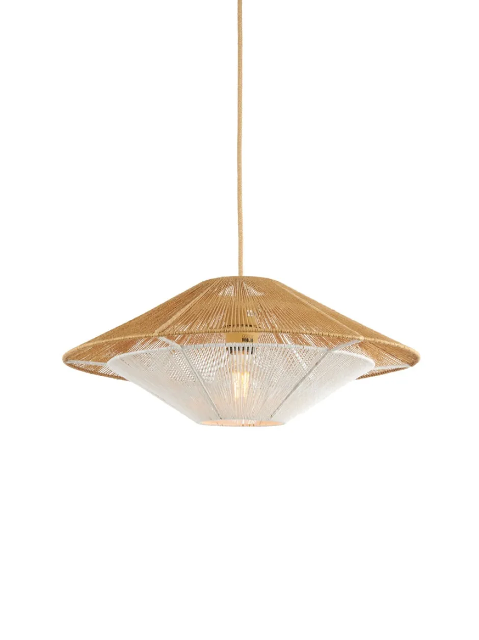 GOOD&MOJO Hanglamp Lumbini Papiertouw, kleur* Hanglampen