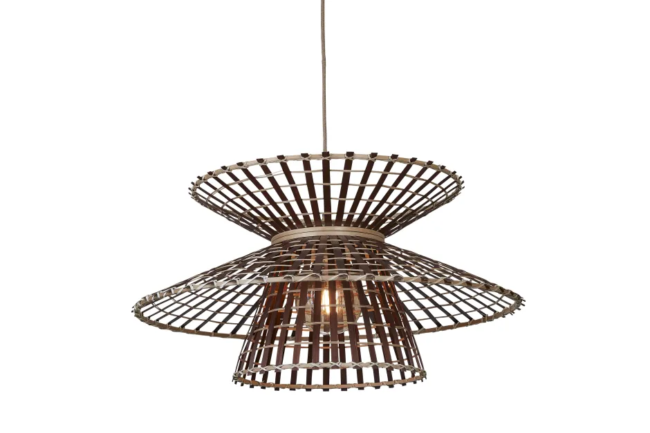 GOOD&MOJO Hanglamp Machu Picchu Bamboe, 57cm* Hanglampen