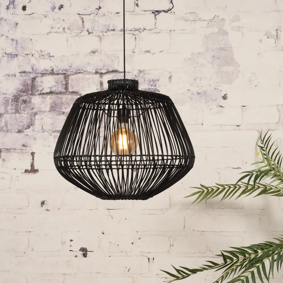 GOOD&MOJO Hanglamp Madagascar Rattan, 60cm* Hanglampen