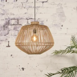 GOOD&MOJO Hanglamp Madagascar Rattan, 60cm* Hanglampen