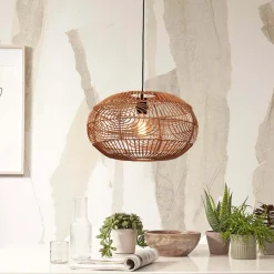 GOOD&MOJO Hanglamp Madeira Rotan, 48cm* Hanglampen