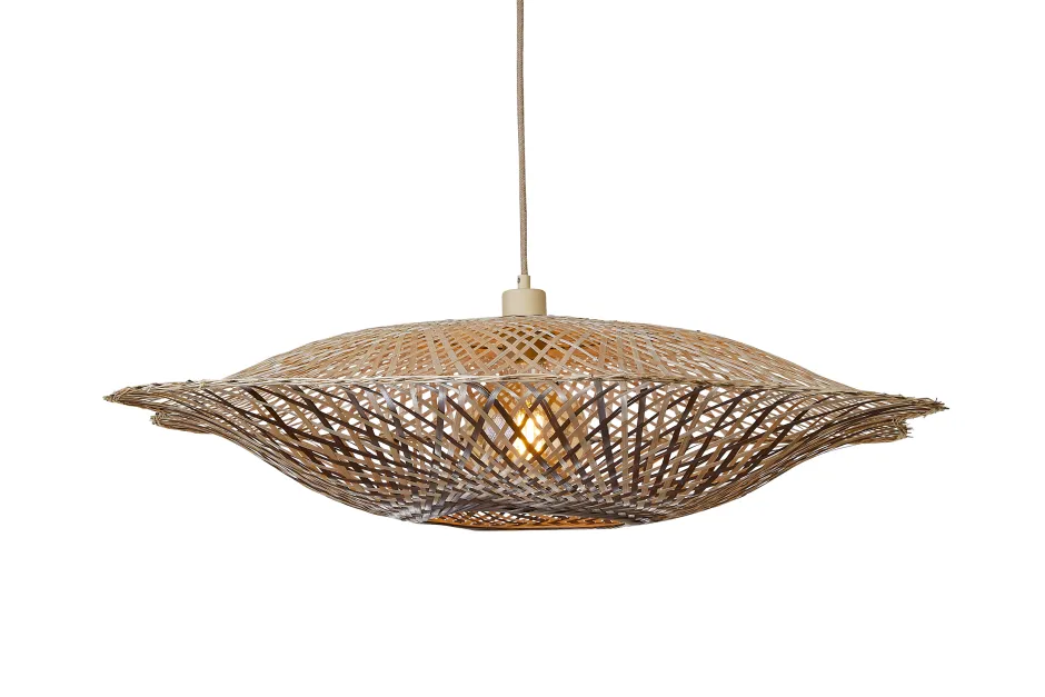 GOOD&MOJO Hanglamp Madura Bamboe, kleur* Hanglampen