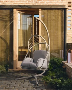 Kave Home Hangstoel Livadi Staal en touw, kleur* Hangstoelen & Hangmatten