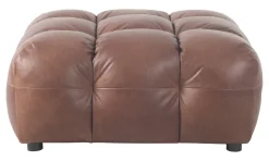 Dutchbone Hocker Hackman Leder* Poefs & Hockers